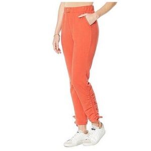 Laila Ali Women’s  3X Orange jogger pants NWT